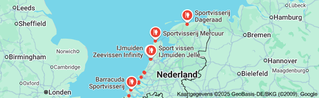 vissen op de noordzee