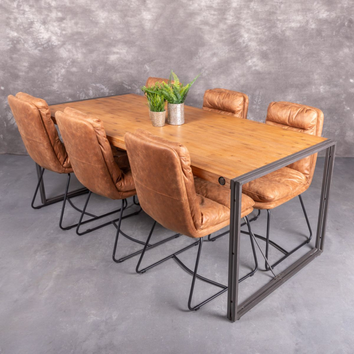 eettafel met stoelen 6 personen