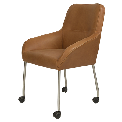 eettafel stoelen leer