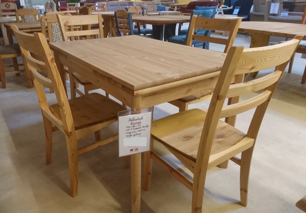 grenen tafel
