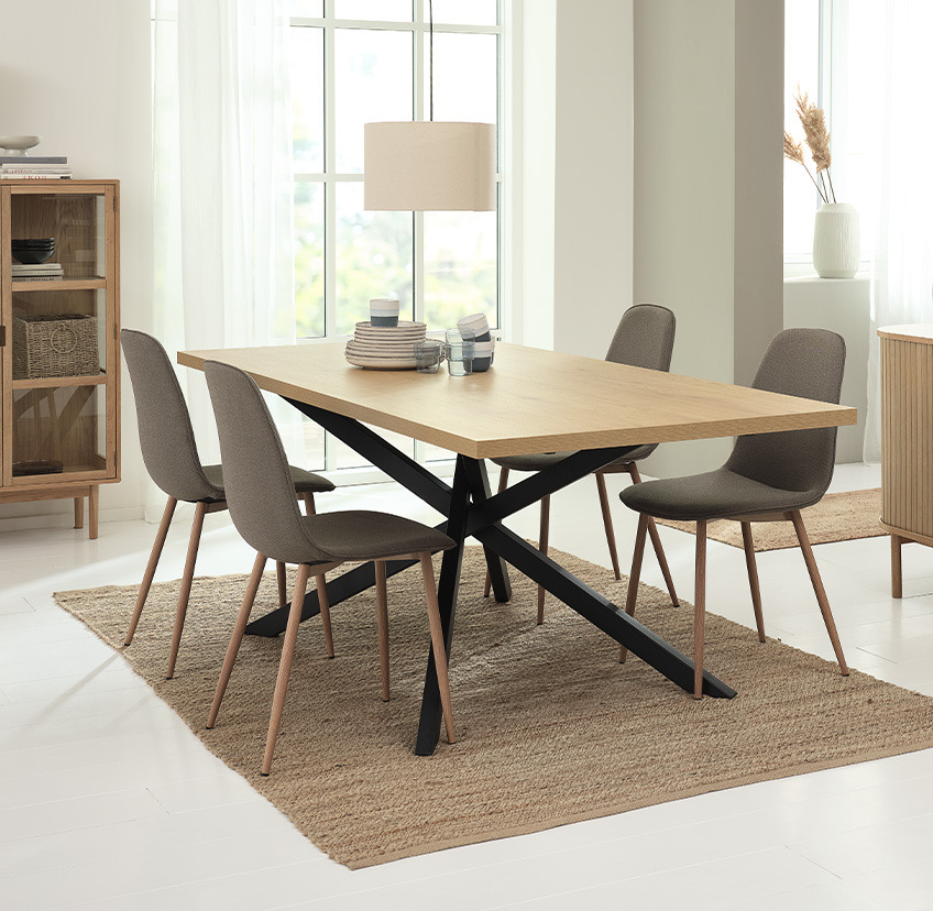 jysk eettafel en stoelen