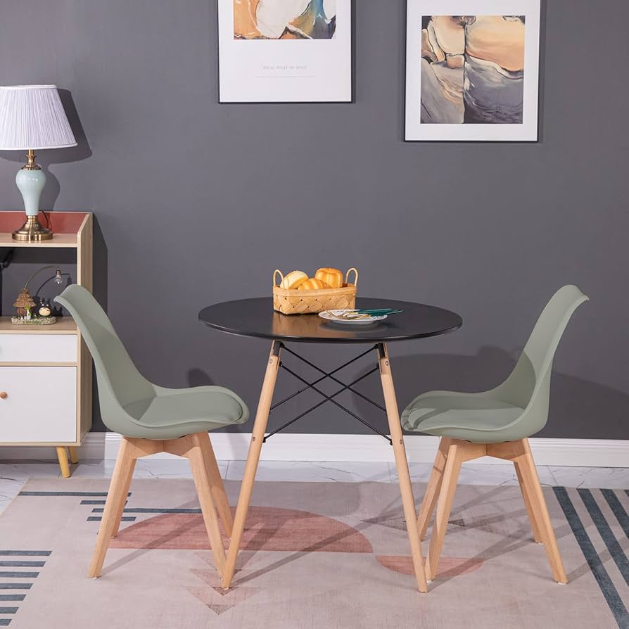 2 persoons eettafel met stoelen