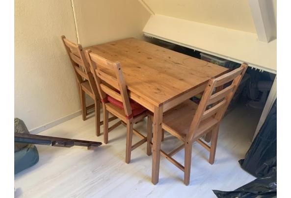 ikea tafel met stoelen