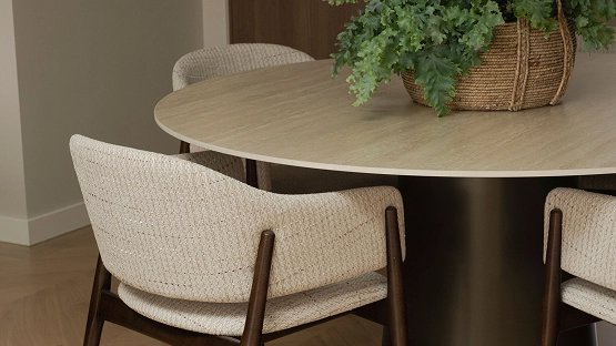 stoelen ronde tafel